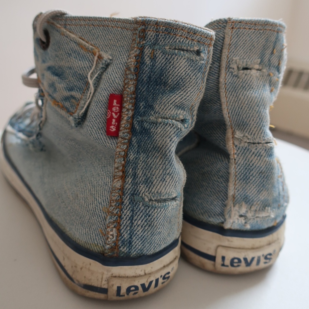 *Limited Edition* Levi's Denim Converse High Tops